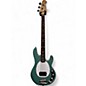 Used Sterling by Music Man Used Sterling by Music Man Ray34 with Roasted Maple Neck Dorado Green Electric Bass Guitar thumbnail