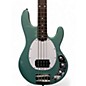 Used Sterling by Music Man Used Sterling by Music Man Ray34 with Roasted Maple Neck Dorado Green Electric Bass Guitar