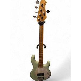 Used Sterling by Music Man STINGRAY 5 Green Electric Bass Guitar