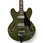 Used 2018 Gibson LIMITED EDITION VOS ES-330 OLIVE DRAB Hollow Body Electric Guitar