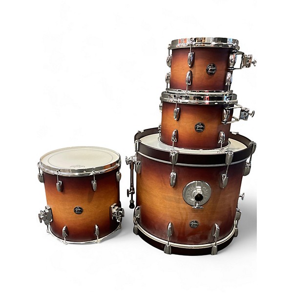 Used Gretsch Drums Used Gretsch Drums 4 Piece Renown 2 Tone Sunburst Drum Kit