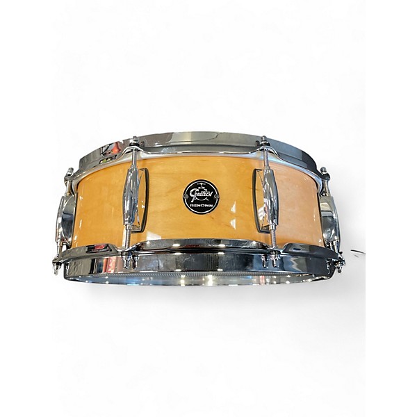 Used Gretsch Drums 5.5X14 Renown Snare Natural Drum