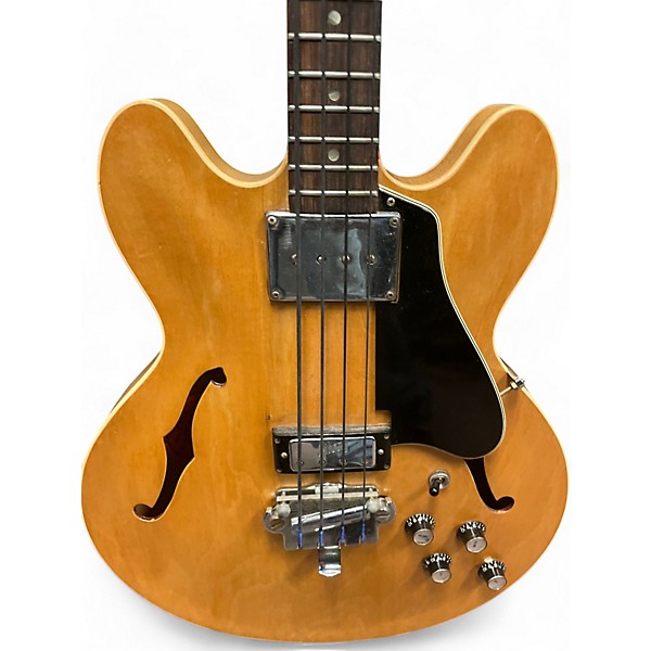 Vintage 1967 Gibson EB2 Natural Electric Bass Guitar