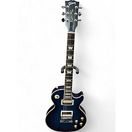 Used 2010 Gibson Les Paul Traditional Pro Blue Burst Solid Body Electric Guitar