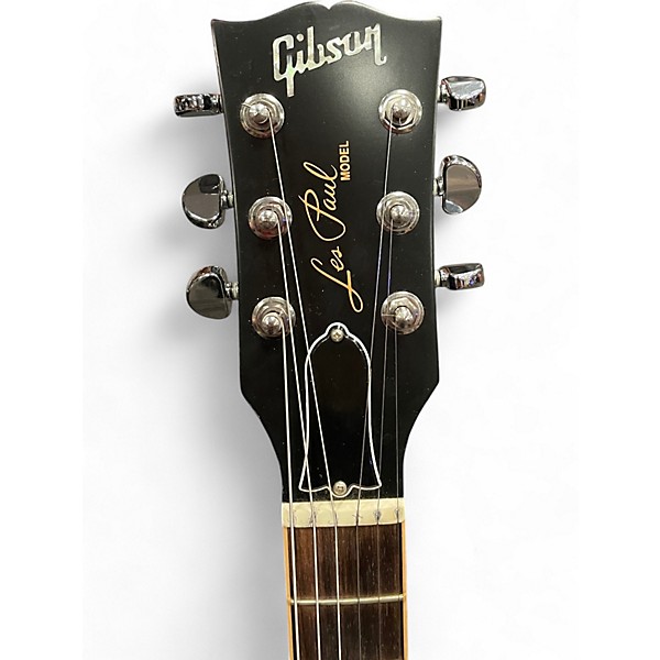 Used 2010 Gibson Les Paul Traditional Pro Blue Burst Solid Body Electric Guitar