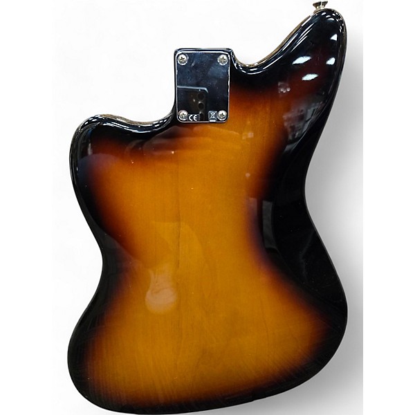 Used Fender Blacktop Jazzmaster 3 Color Sunburst Solid Body Electric Guitar