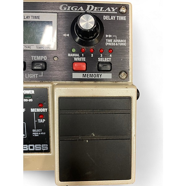 Used BOSS DD20 Giga Delay Effect Pedal