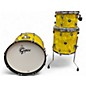 Used Gretsch Drums 3 Piece CATALINA CLUB MAHOGANY KIT YELLOW SATIN FLAME Drum Kit thumbnail