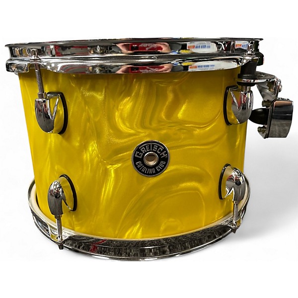 Used Gretsch Drums 3 Piece CATALINA CLUB MAHOGANY KIT YELLOW SATIN FLAME Drum Kit