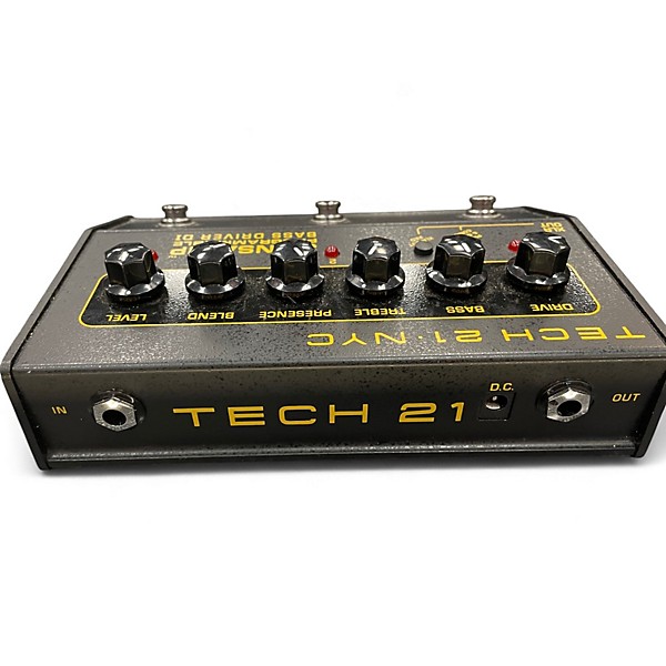 Used Tech 21 Used Tech 21 SansAmp Programmable bass Driver DI Bass Effect Pedal