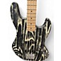 Used Michael Kelly Used Michael Kelly Element 4 Black and White Electric Bass Guitar