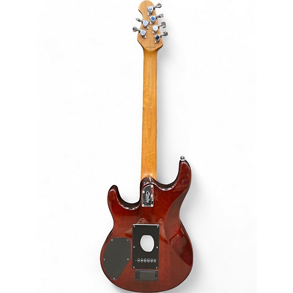 Used Sterling by Music Man LK100-HZB Luke Hazel Burst Solid Body Electric Guitar