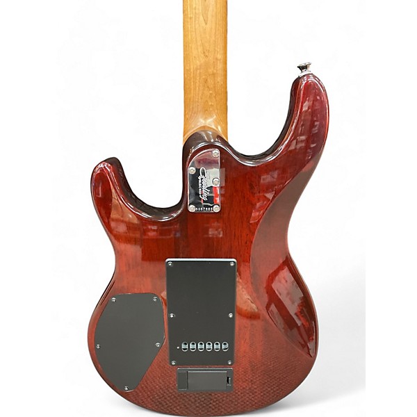 Used Sterling by Music Man LK100-HZB Luke Hazel Burst Solid Body Electric Guitar