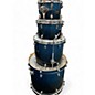 Used Mapex Used Mapex rock (bass drum missing spurs) blue sparkle Drum Kit