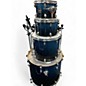 Used Mapex Used Mapex rock (bass drum missing spurs) blue sparkle Drum Kit