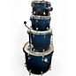 Used Mapex Used Mapex rock (bass drum missing spurs) blue sparkle Drum Kit