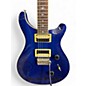 Used PRS Used PRS SE Standard 24 Blue Solid Body Electric Guitar