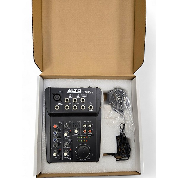 Used Alto ZMX52 5-Channel Unpowered Mixer