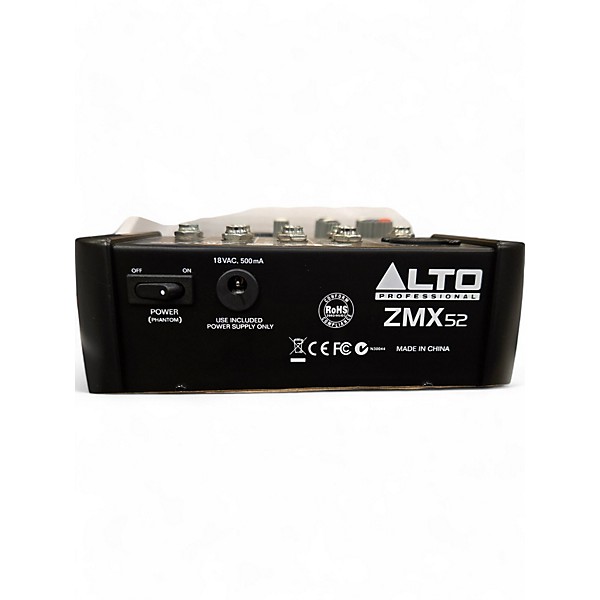 Used Alto ZMX52 5-Channel Unpowered Mixer