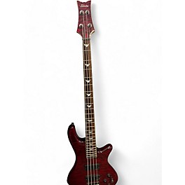 Used Schecter Guitar Research Used Schecter Guitar Research Stiletto Extreme 4 String Flat Red Electric Bass Guitar