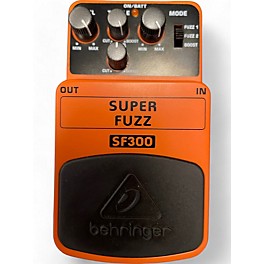 Used Behringer SF300 Super Fuzz Effect Pedal