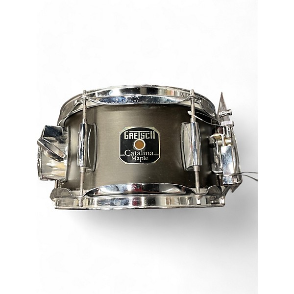 Used Gretsch Drums Used Gretsch Drums 6X10 Catalina Club Jazz Series Snare Trans Gray Drum