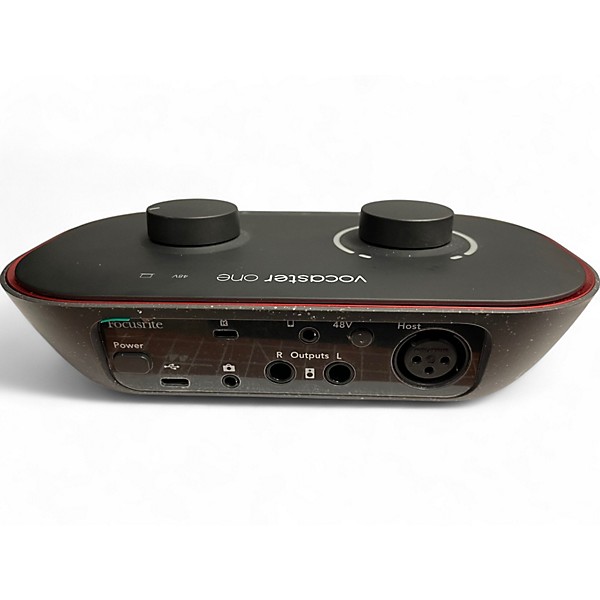 Used Focusrite VOCASTER ONE Audio Interface