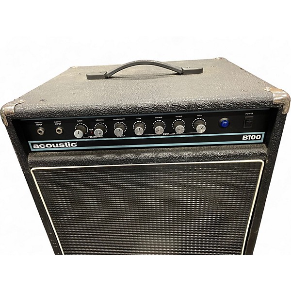 Used Acoustic Used Acoustic B100 100W 1x15 Bass Combo Amp