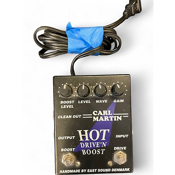 Used Carl Martin Hot Drive 'N Boost Effect Pedal