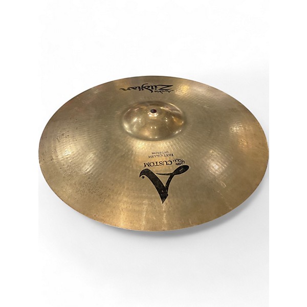 Used Zildjian Used Zildjian 18in a custom avedis  fats crash Cymbal