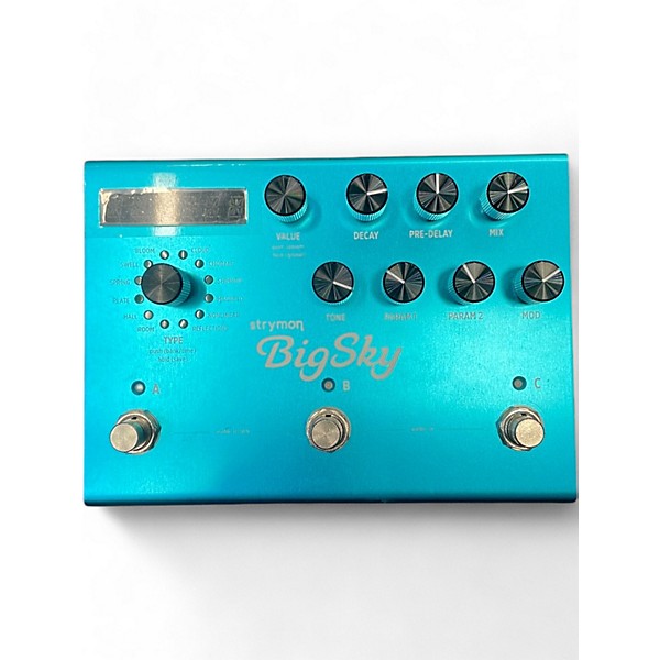 Used Strymon Bigsky Reverb Effect Pedal