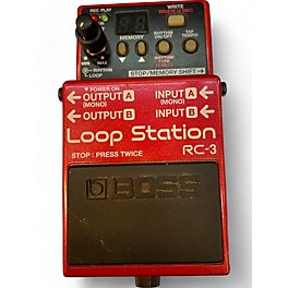 Used BOSS RC3 Loop Station Pedal