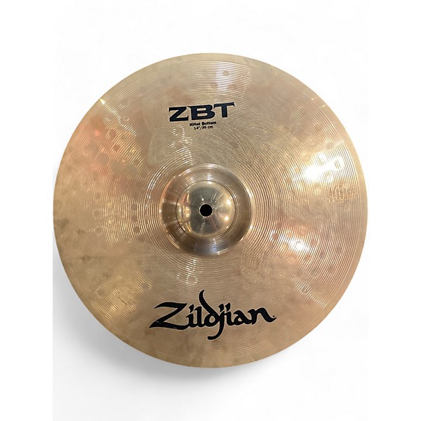 Used Zildjian Used Zildjian 14in ZBT Hi Hat Pair Cymbal