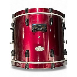 Used Pearl 5 Piece Vision Red Drum Kit