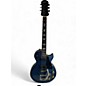 Used Epiphone Used 2001 Epiphone Les Paul Standard BLUE SPARKLE Solid Body Electric Guitar thumbnail