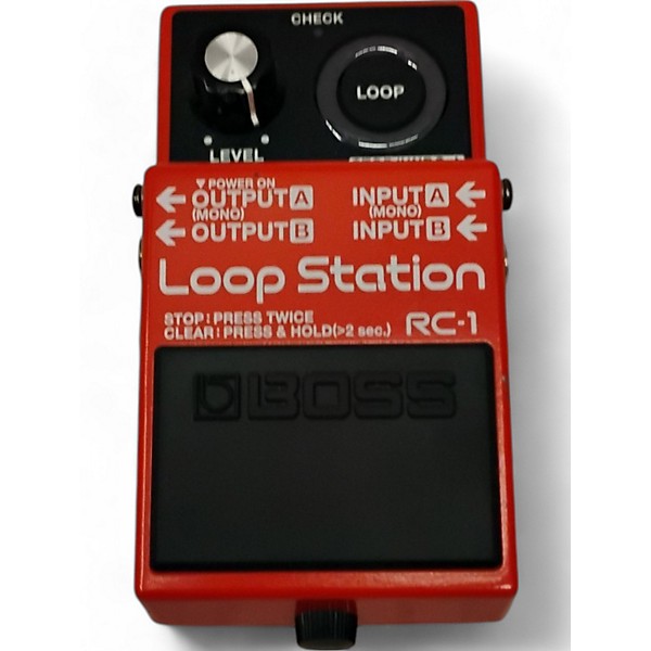 Used BOSS Used 2018 BOSS RC1 Loop Station Pedal