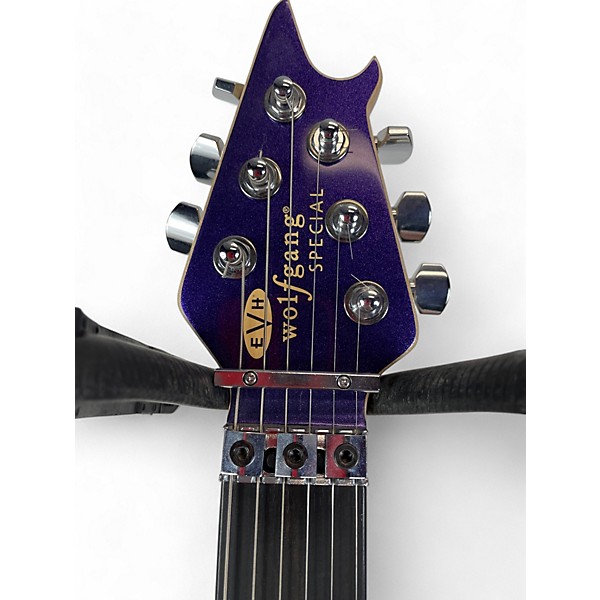 Used 2021 EVH Wolfgang Special Metallic Purple Solid Body Electric Guitar