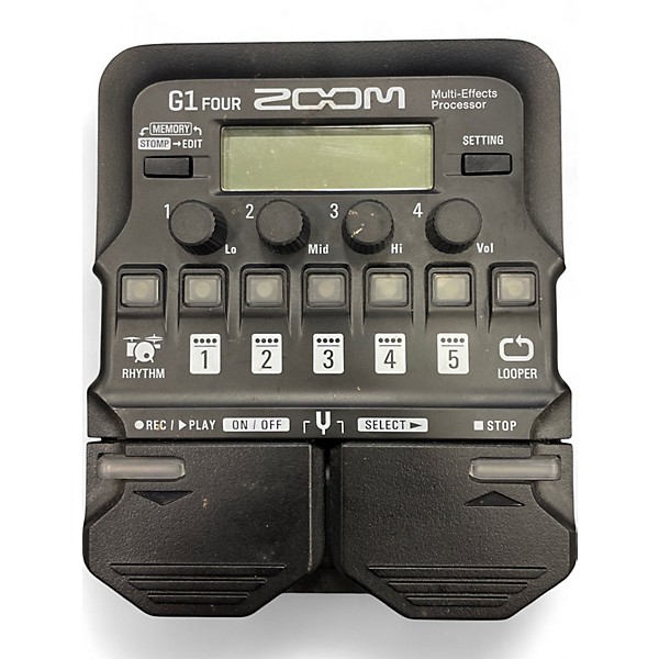 Used Zoom G1 FOUR Effect Processor