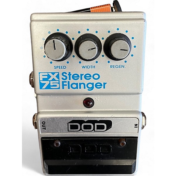 Used DOD FX75 STEREO FLANGER Effect Pedal