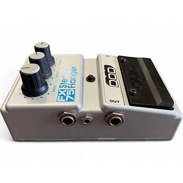 Used DOD FX75 STEREO FLANGER Effect Pedal