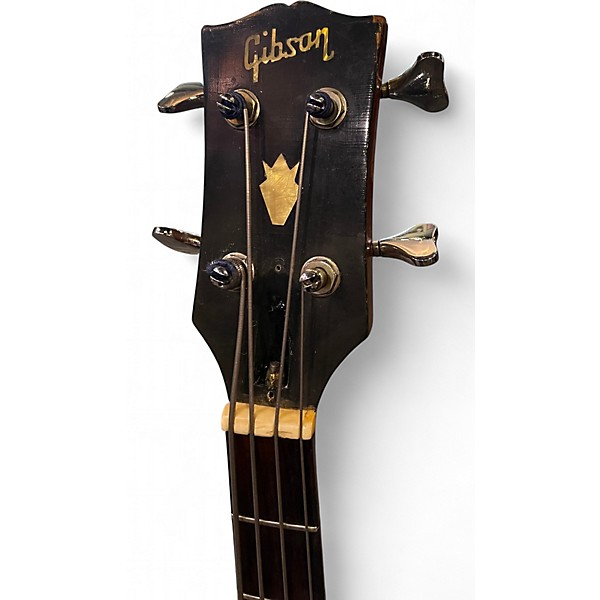 Vintage 1968 Gibson EB-1 Walnut Electric Bass Guitar
