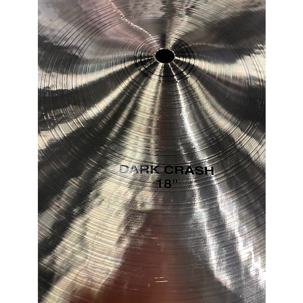 Used Paiste 18in Twenty Master's Collection Dark Crash Cymbal