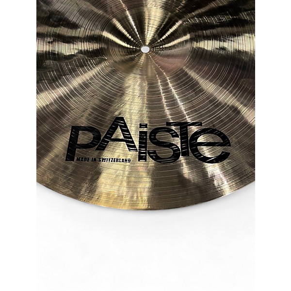 Used Paiste 18in Twenty Master's Collection Dark Crash Cymbal