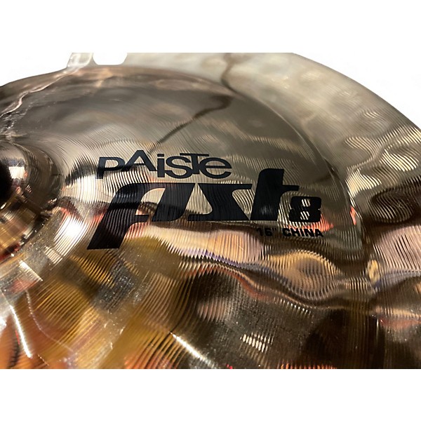 Used Paiste 16in PST8 Reflector China Cymbal