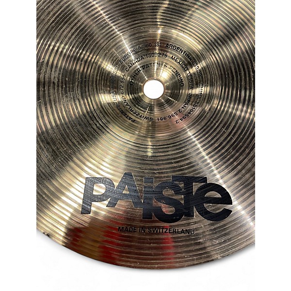 Used Paiste Used Paiste 8in Signature Splash Cymbal