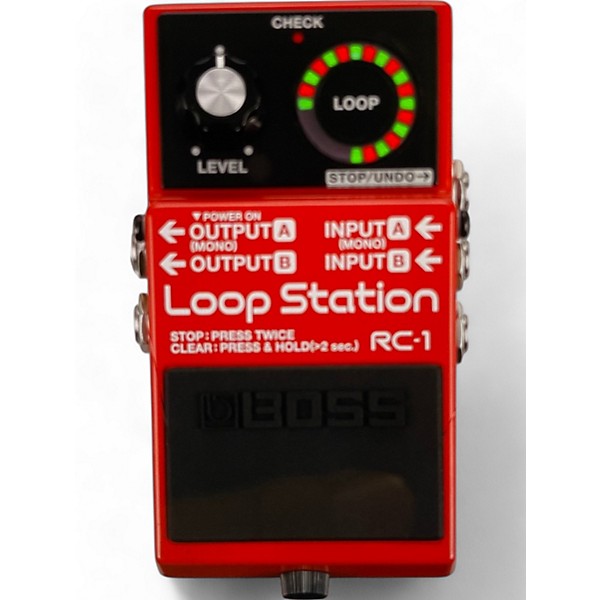 Used BOSS RC1 Loop Station Pedal