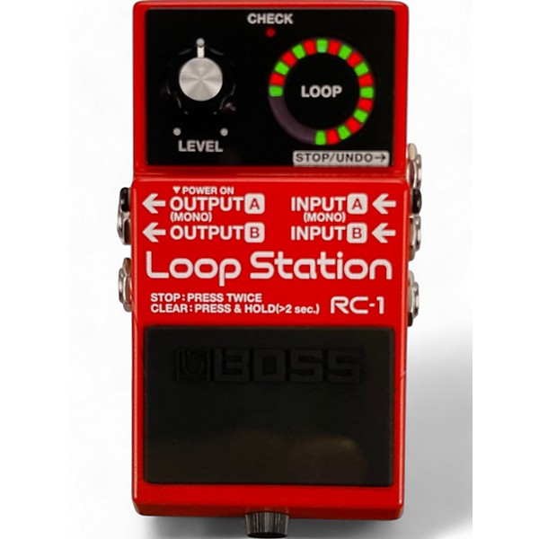 Used BOSS RC1 Loop Station Pedal