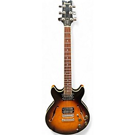 Vintage 1983 Ibanez AM50 Sunburst Hollow Body Electric Guitar