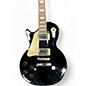 Used Epiphone Les Paul Standard Left Handed Ebony Electric Guitar