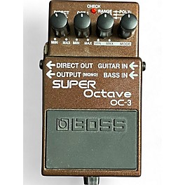 Used BOSS OC3 Super Octave Effect Pedal